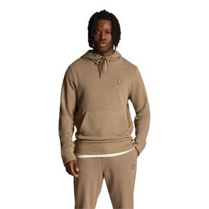 Lyle & Scott Mens Utility Loopback Hoodie / Beige